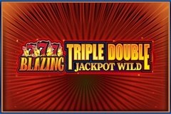 Blazing 777 Triple Double Jackpot Wild slot
