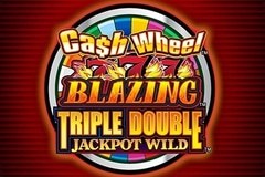 Cash Wheel Blazing 777 Triple Double Jackpot Wild slot