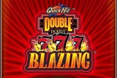 Quick Hit Double Jackpot Blazing 777's slot