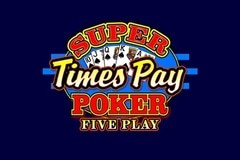 Super Times Pay Five Play Poker slot