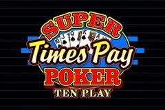 Super Times Pay Ten Play Poker slot