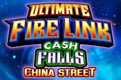 Ultimate Fire Link Cash Falls China Street slot